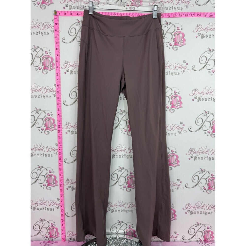 LOLE Women's Pull-On Stretch Flare Leggings - Mauve